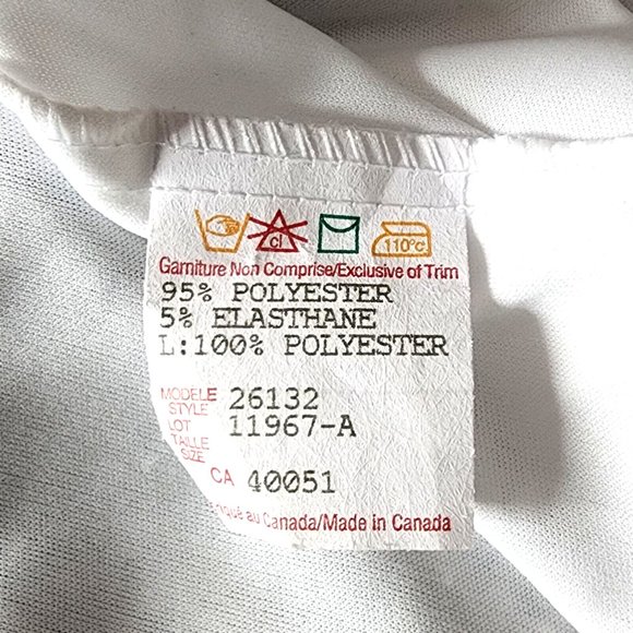 Frank Lyman Design Black White Geometric Dress Belted Elastic Waist - Picture 6 of 6